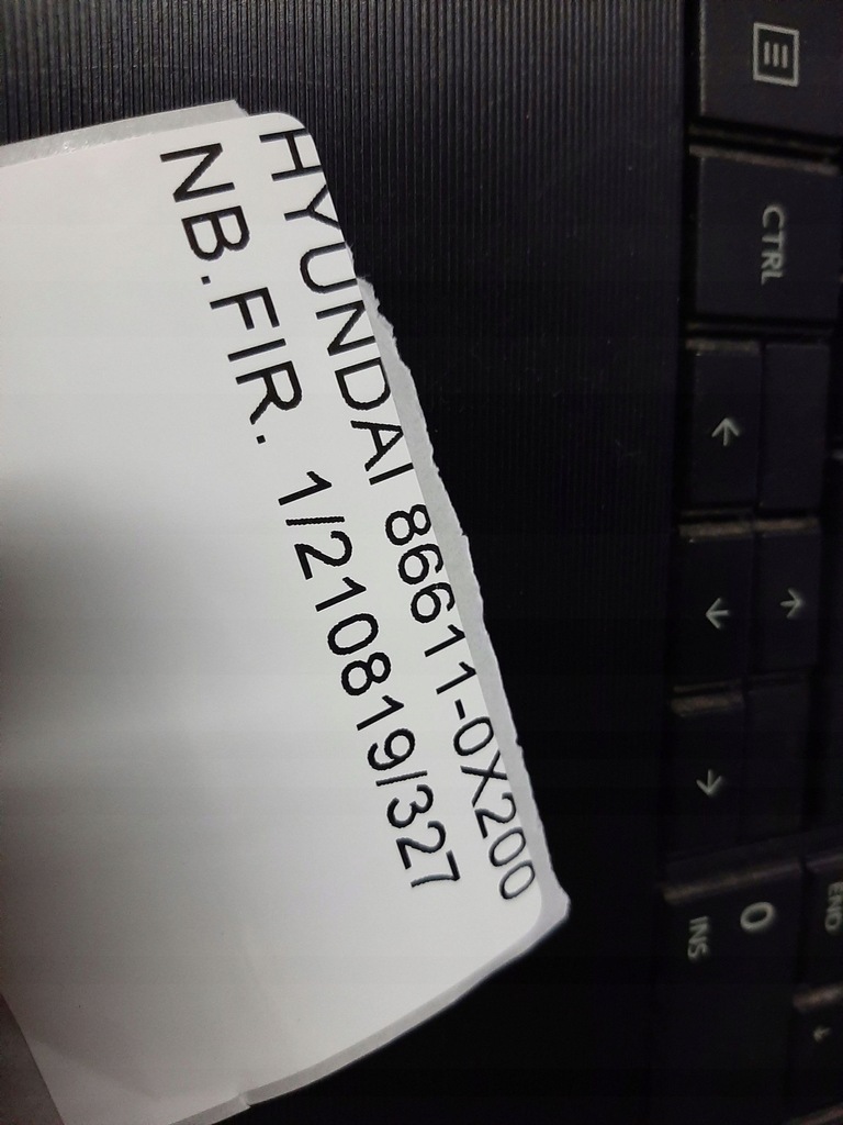 фото №10, Hyundai i10 10- бампер задняя новый oem структура