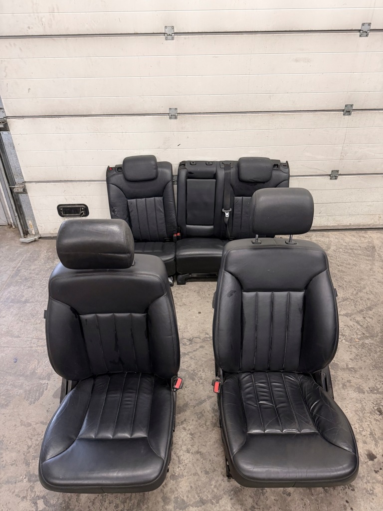 Купити Mercedes ml w164 сидіння заднє сидіння обшивки комплект шкіра