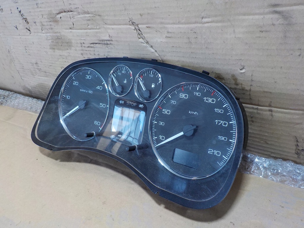 фото №5, Peugeot 307 1.6 hdi счетчик приборы 9654485280