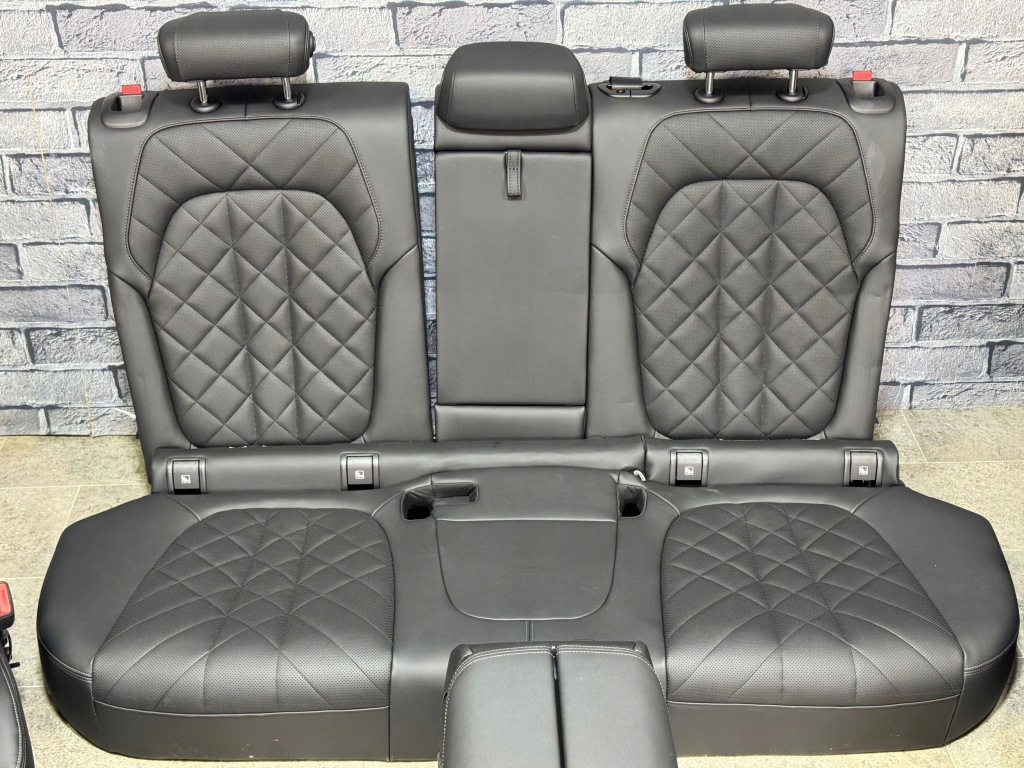 фото №13, Bmw x5 g05 салон сиденья заднее сиденье обшивки m-pakiet кожа с подогревом schwarz