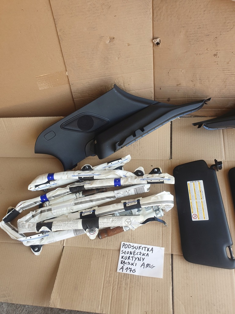 фото №8, Стеля шторки безпеки mercedes a classa a176 amg