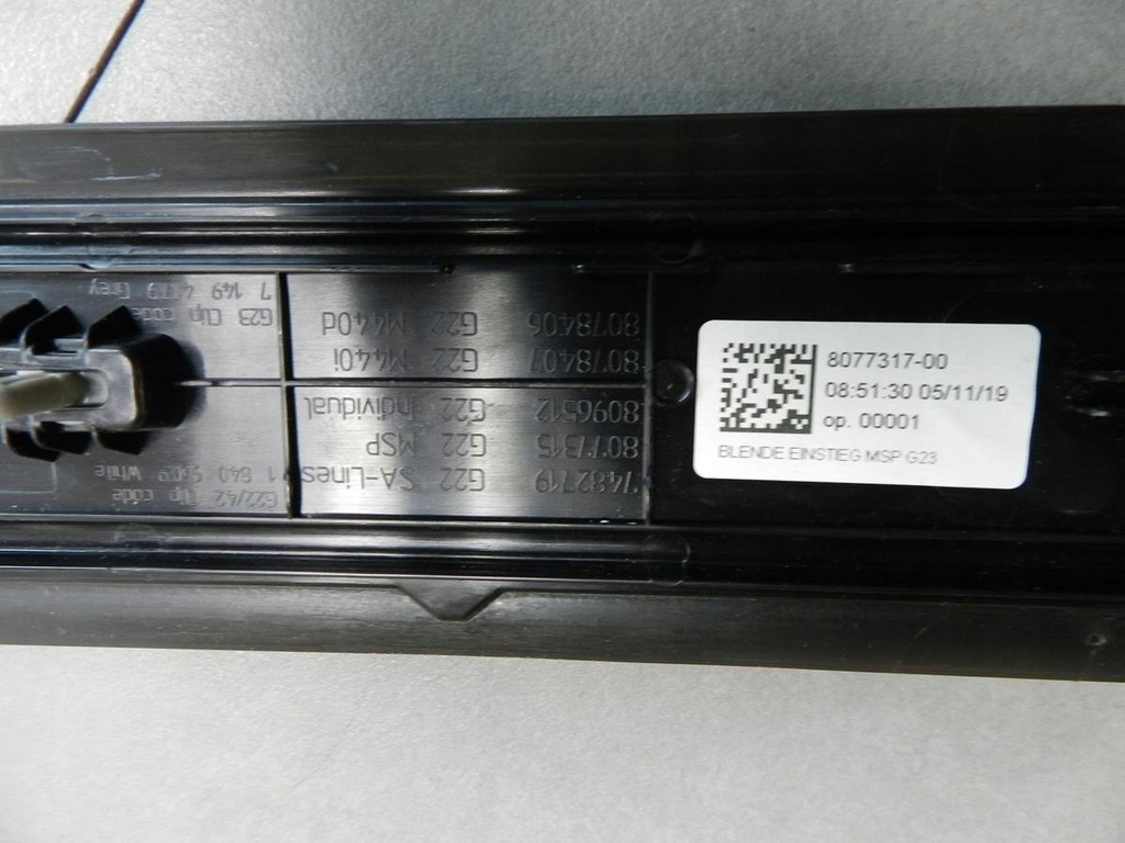 фото №11, Bmw 4 cabrio g23 накладки пороговые m набор 8077317