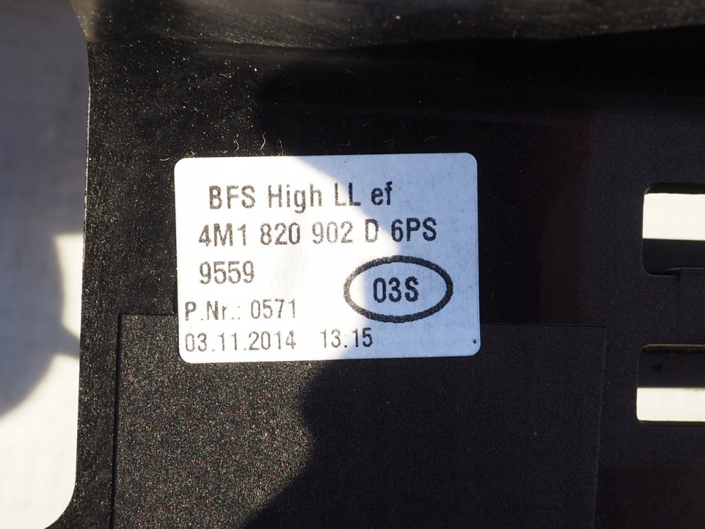 фото №7, Ap решётка обдув 4m1820902d audi q7 4m