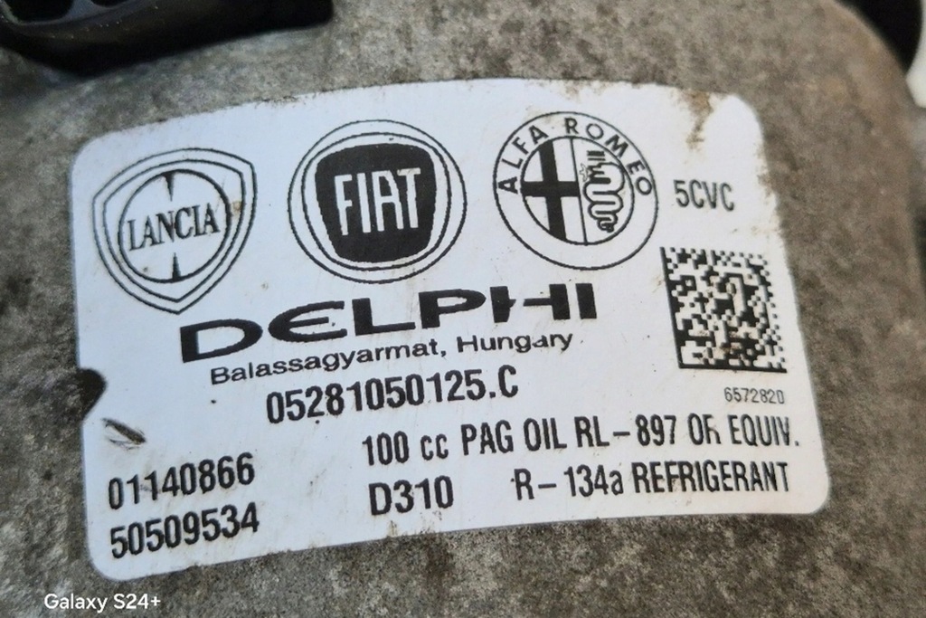 фото №7, Компресор кондиціонера alfa romeo giulietta 940_ 50509534 бензиновий 2012