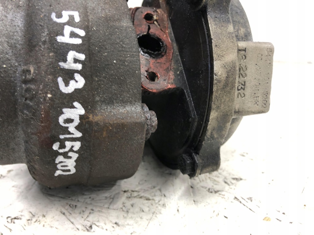 фото №12, Турбонагнітач турбіна nissan qashqai j10 1.5 dci