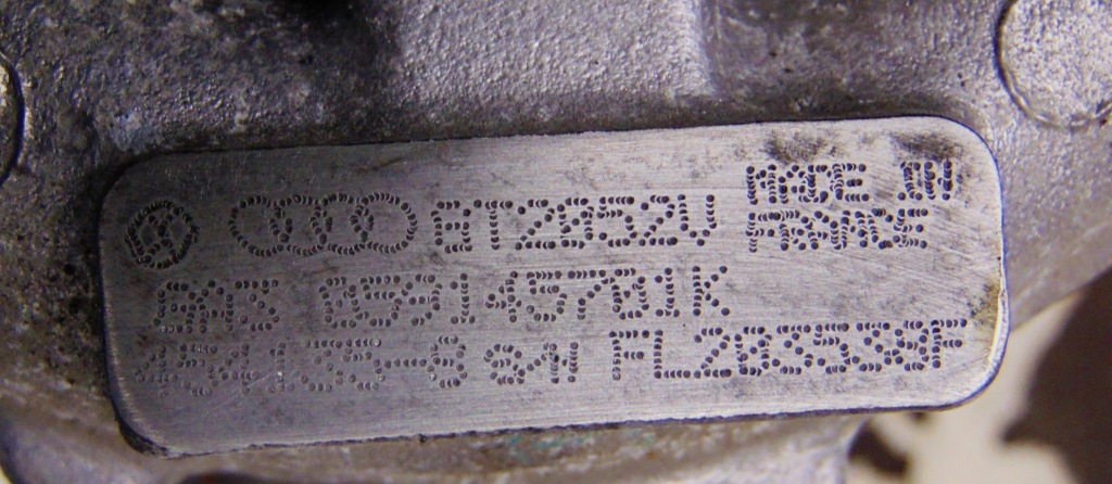 фото №10, Турбонагнітач audi a6 c5 2.5tdi europa