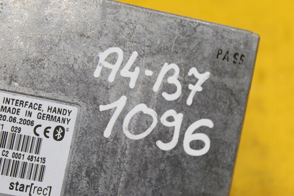 фото №6, Модуль bluetooth audi a4 b7 8p0862335h