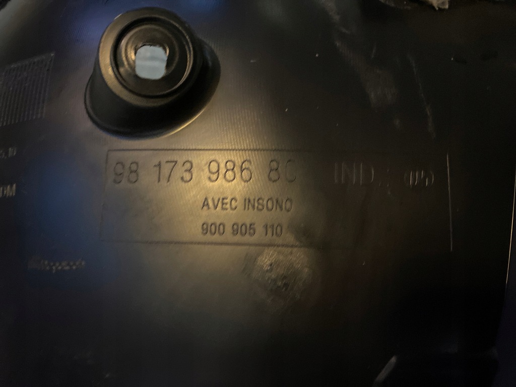 фото №4, Citroen berlingo rifter подкрылок правое перед 9817398680