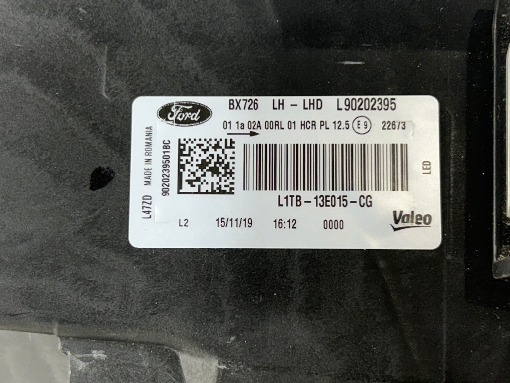 Ford puma 2 mk2 full led фара ліва перед фара європа в Україні