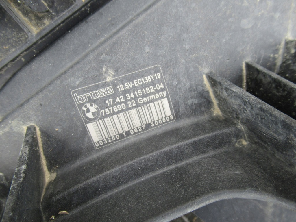 Bmw x3 e83 рестайлінг  2.0d 177km автоматична коробка передач комплект радіатор вентилятор 3415182 Зі Шроту