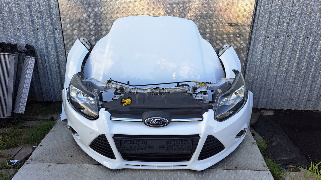фото №15, Ford focus mk3 kompletny перед капот лампы бампер крылья 5b
