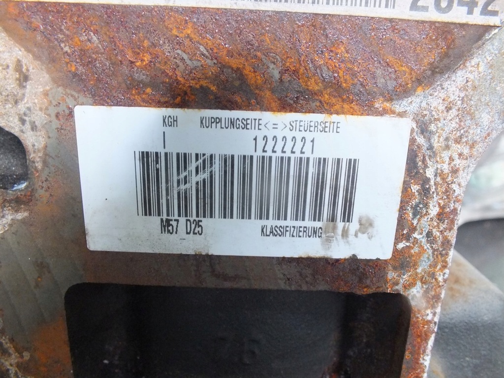 фото №15, Двигун m57 d25 bmw e39 2.5 d kompletny