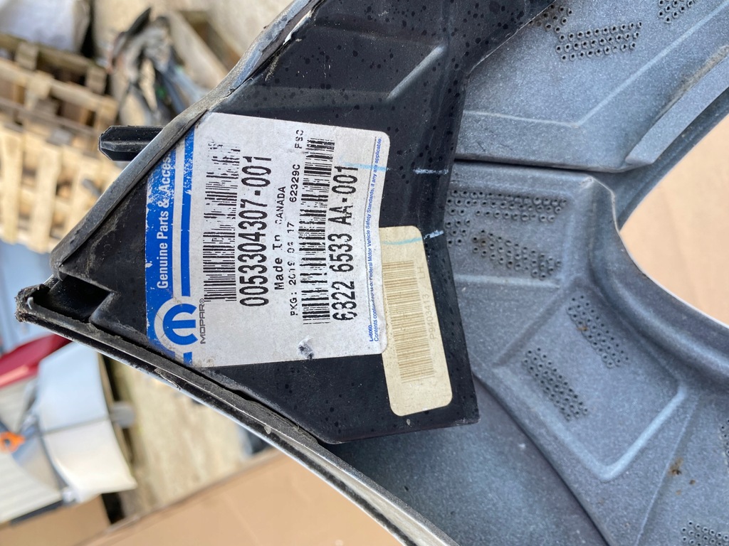 фото №12, Бампер перед dodge charger 3.6 2016- pw7 оригінал