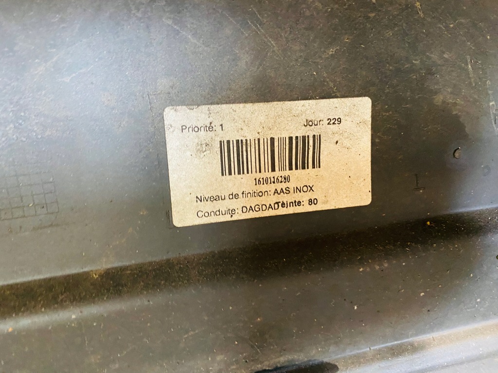 фото №9, Бампер задний khk kompletny na pdc peugeot 2008 #191