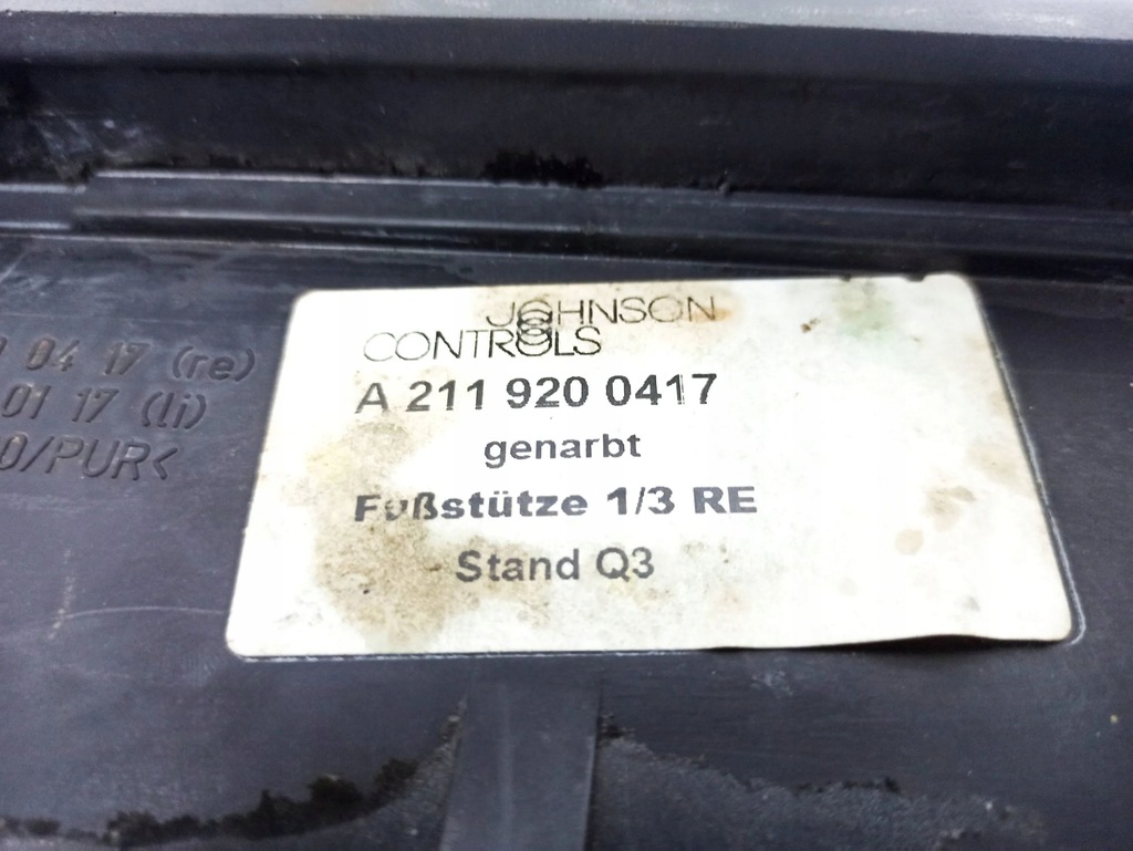 фото №16, Mercedes-benz e w211 2004 панели приборная, консоль