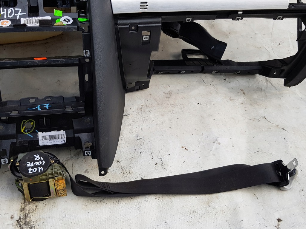 фото №10, Консоль подушки безпеки ремені peugeot 407 coupe