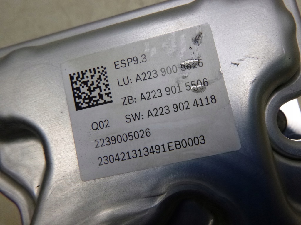 фото №7, Mercedes w223 a223 насос abs комплектная блок управления