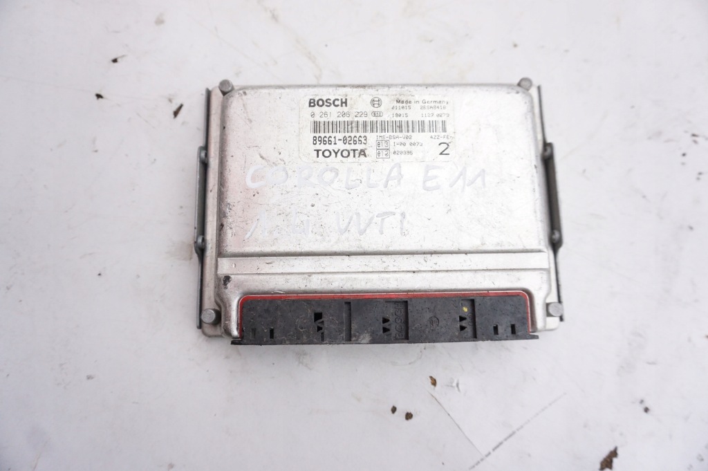 фото №1, Бортовой компьютер блок управления двигателя toyota 89661-02663