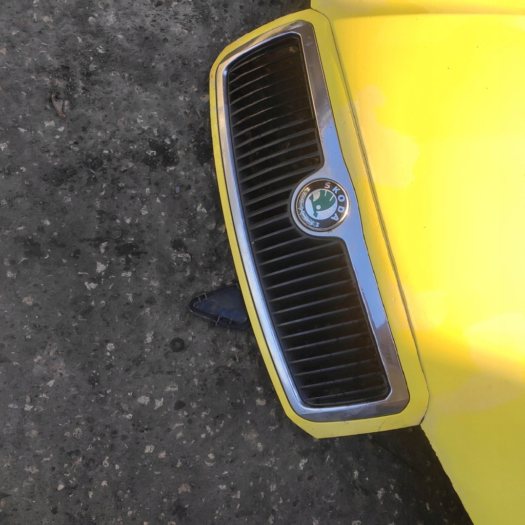фото №6, Капот крышка двигателя решётка радиатора skoda fabia i