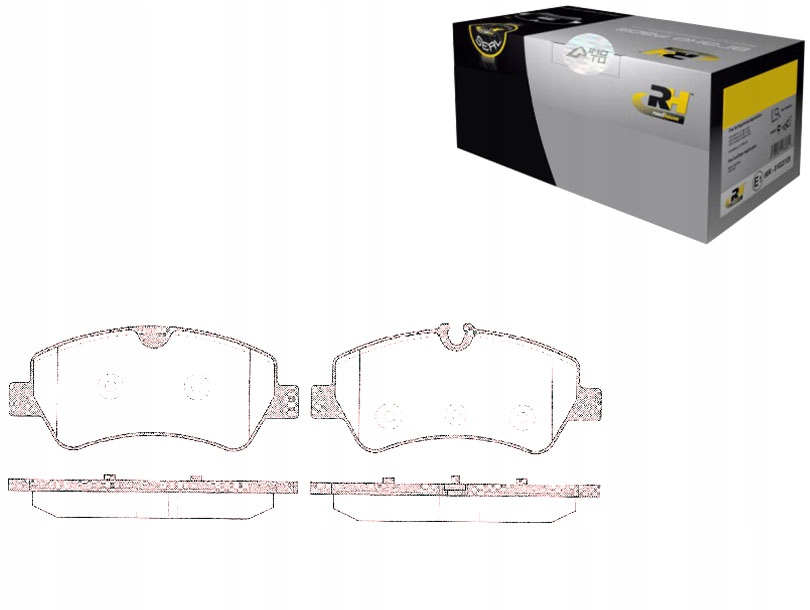 фото №1, Roadhouse тормозные колодки тормозные ford transit custom 12