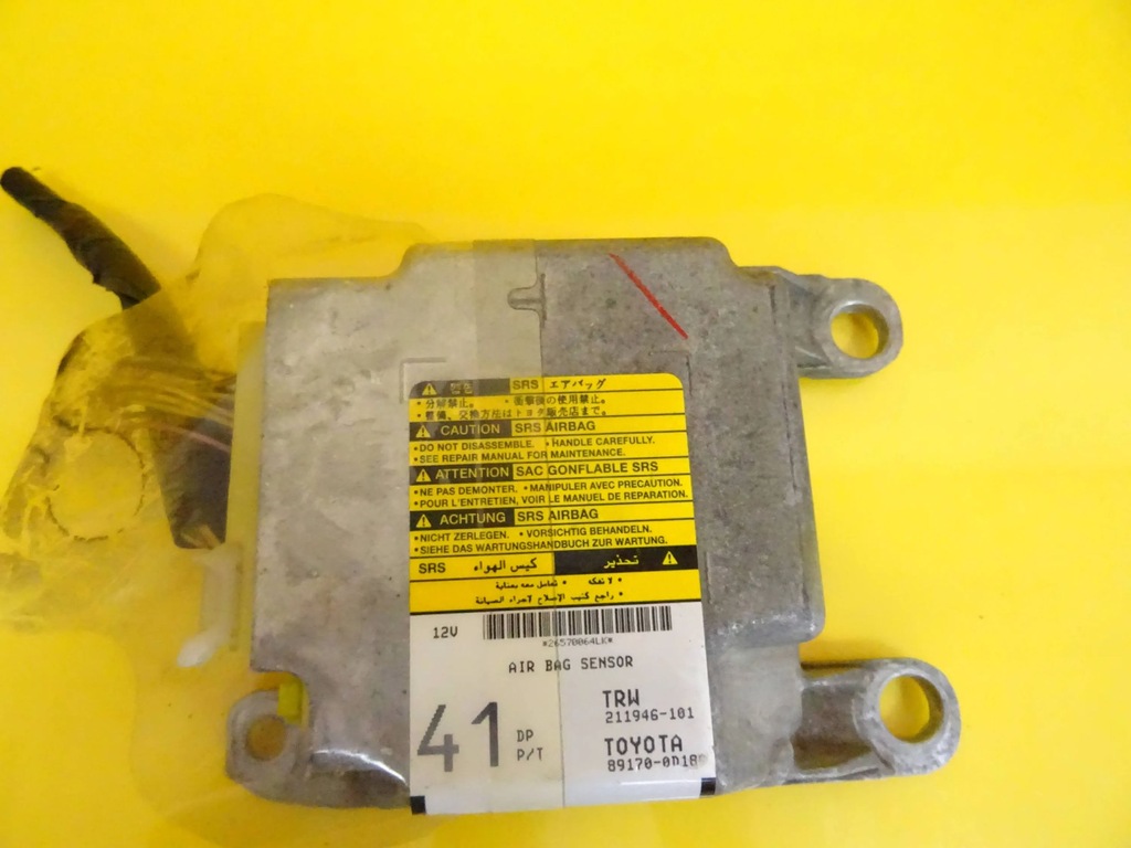 фото №1, Модуль датчик подушка безопасности toyota yaris 891700d180 nr1064