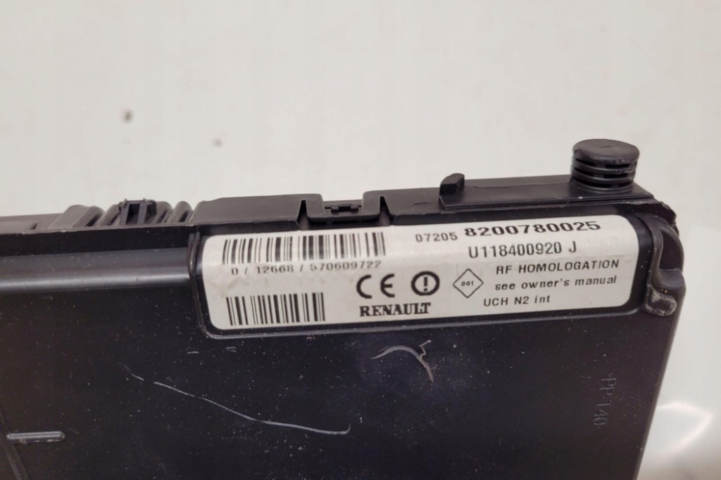 фото №1, Модуль комфорта renault grand scénic ii jm0/1_ 8200780025 1.5l дизель 2007