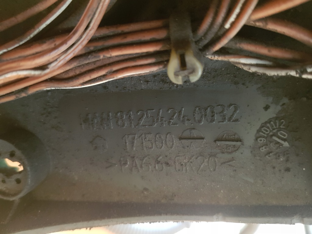 фото №7, Жгут электропроводка двигателя d2066 man 81254246188