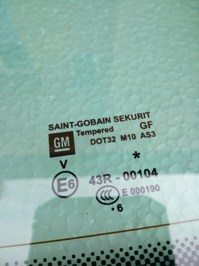 фото №3, Скло opel zafira b задня oryg. лівий lub правий