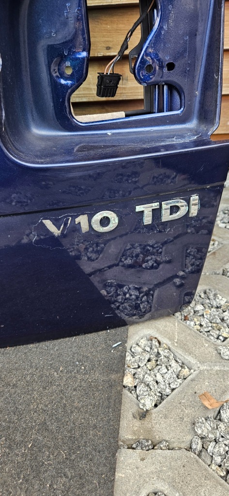 фото №6, Крышка багажника багажника vw touareg 7l стекло открывание