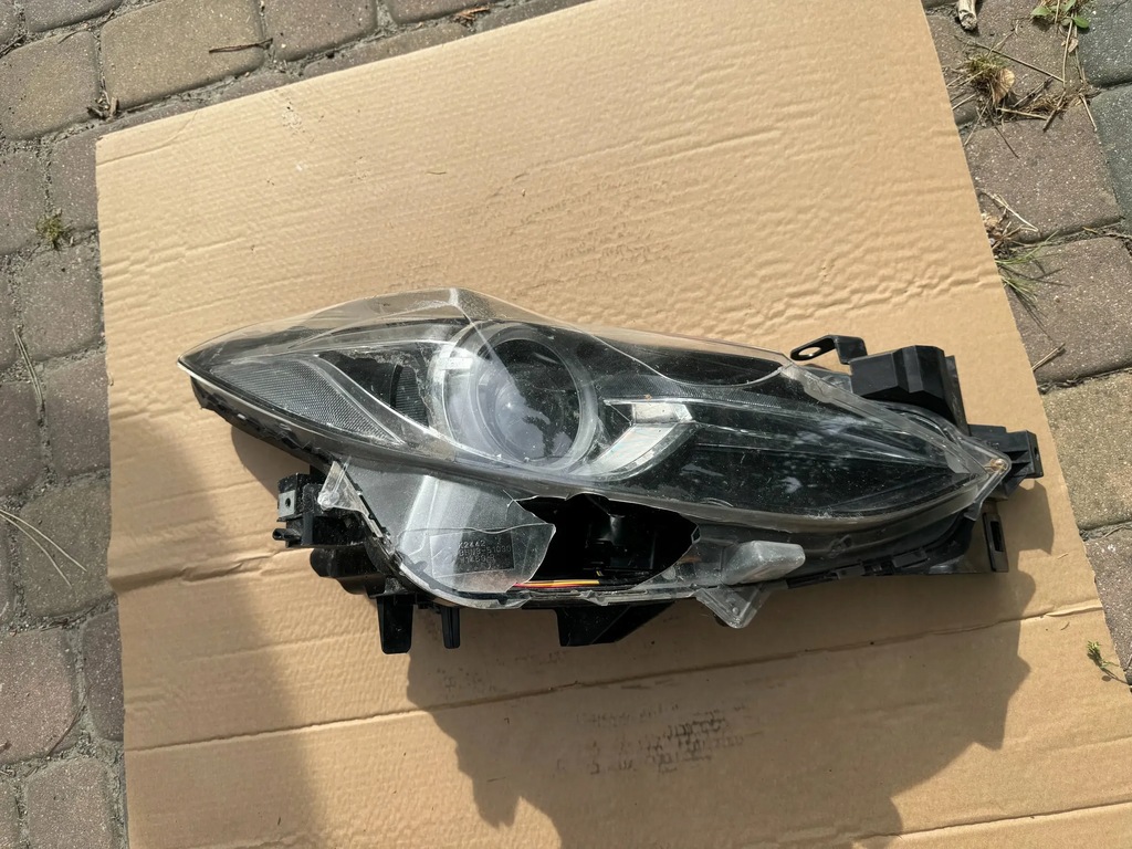 фото №9, Mazda 3 iii bm 13-16 лампа правая перед передняя bi-xenon eu