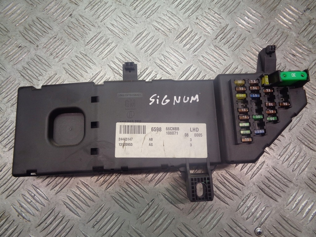 фото №1, Коробка модуль bsi opel signum 1.8 24443147