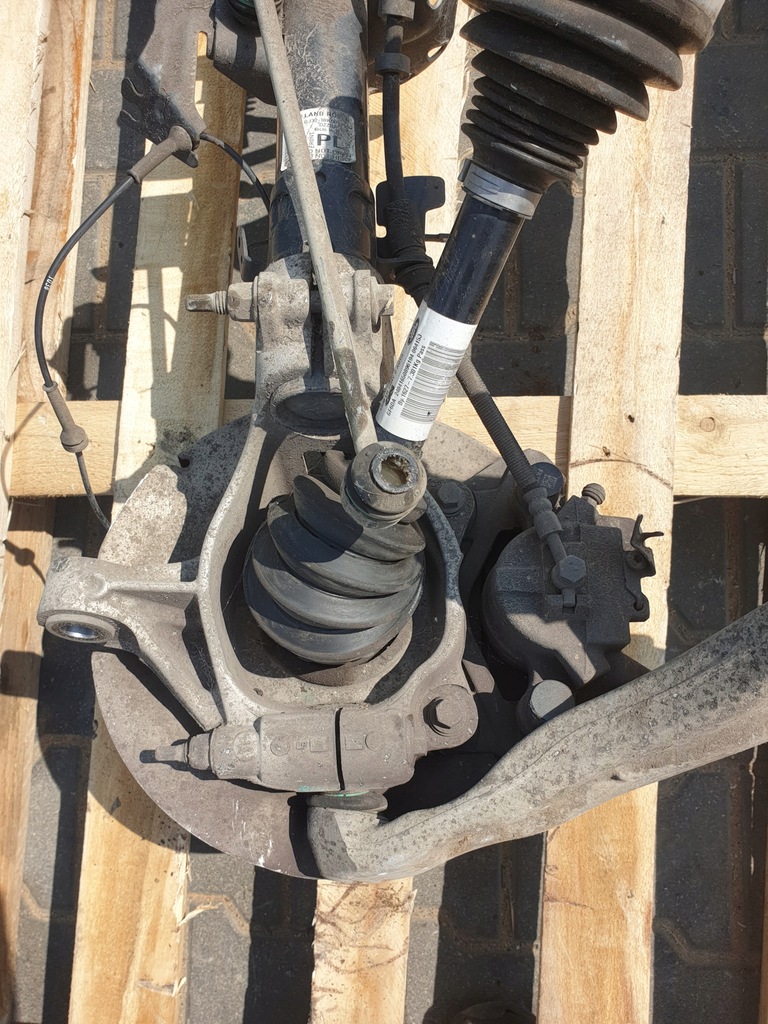 фото №8, Range rover evoque l538 поворотний кулак лівий перед привідний вал gj32-3b437-cb важіль