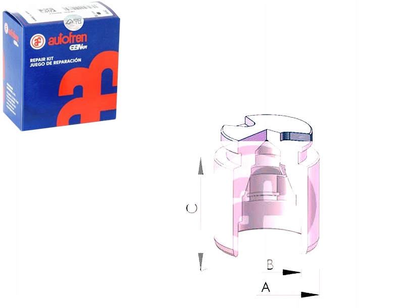 фото №1, Поршень тормозной mazda задняя 323 626 premacy 1,4-2,