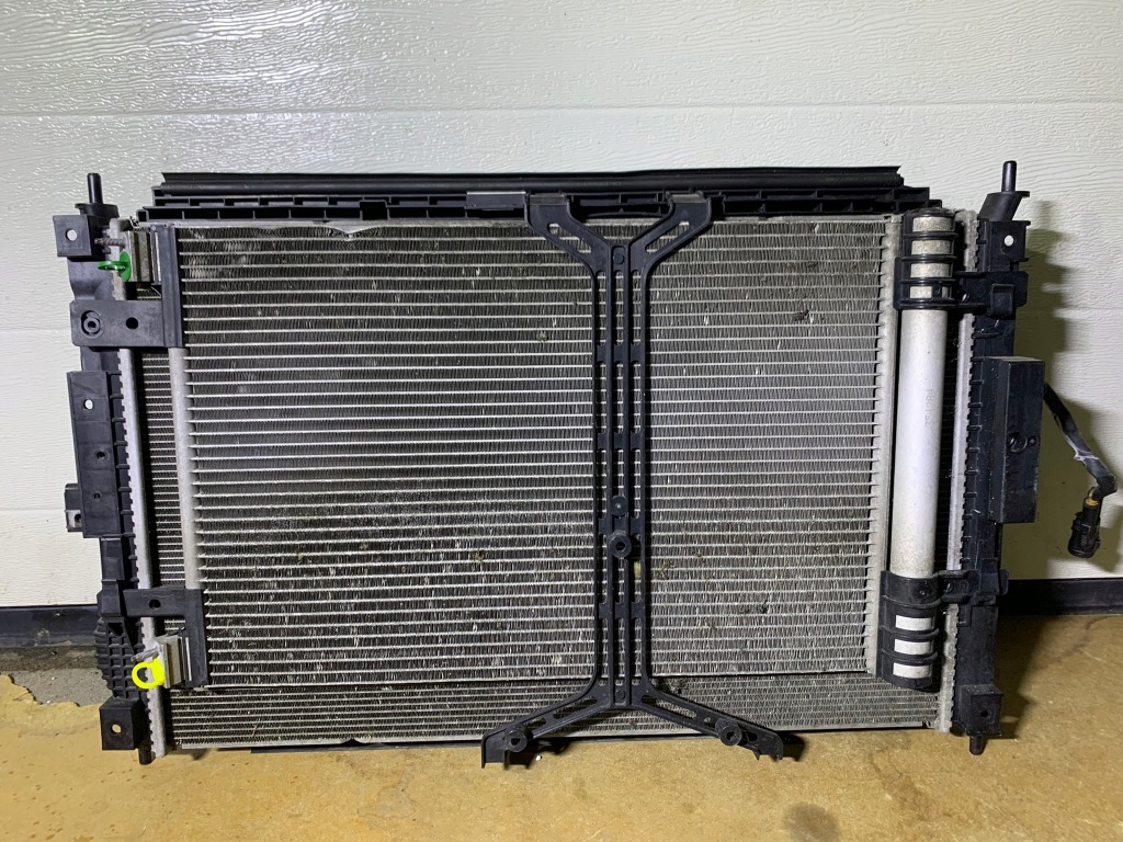 фото №3, Комплект радиатор вентилятор jumpy expert proace