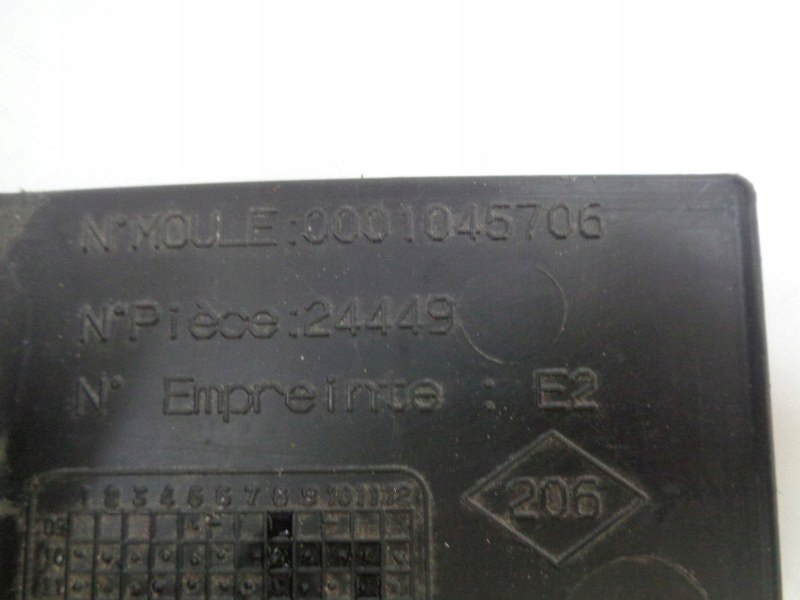 фото №3, Renault master iii решітка радіатора решітка радіатора бампер перед