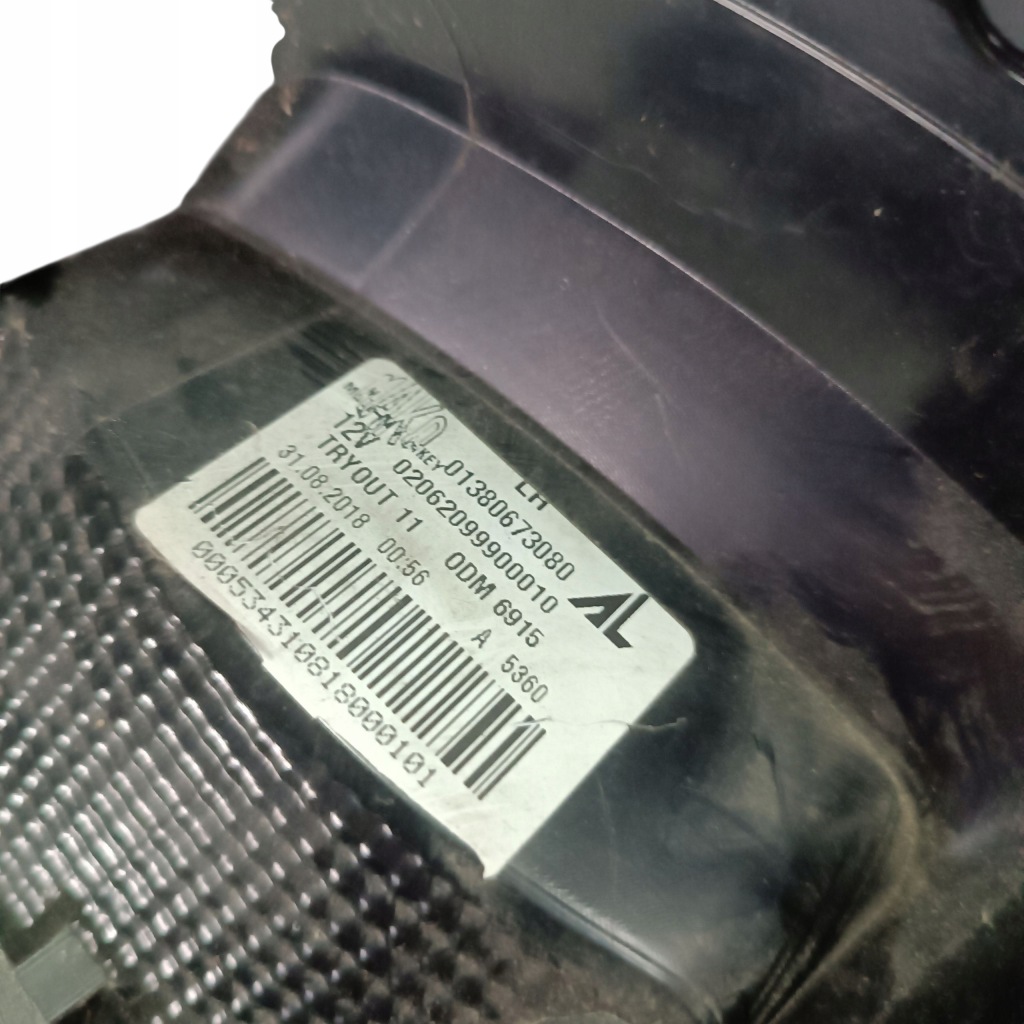 Лампа левый задний  ducato boxer jumper рестайлинг  14- 01380673080 Цена