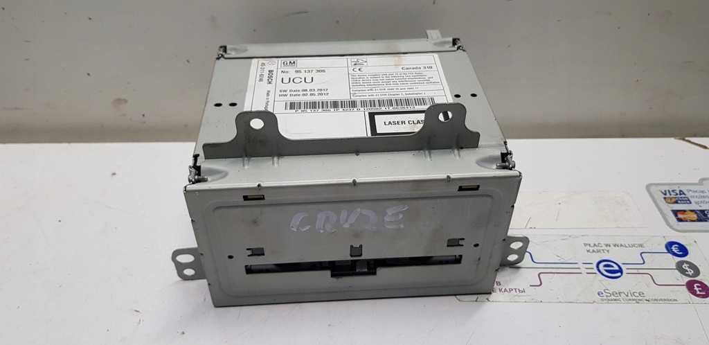 фото №10, Радио навигация chevrolet cruze