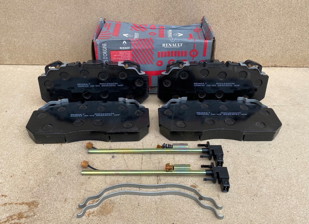 фото №1, Гальмівні колодки гальмівні набір renault premium magnum p5001846034