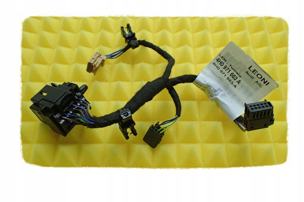 фото №1, ^^ audi a8 4h жгут дверь 4h0971663a