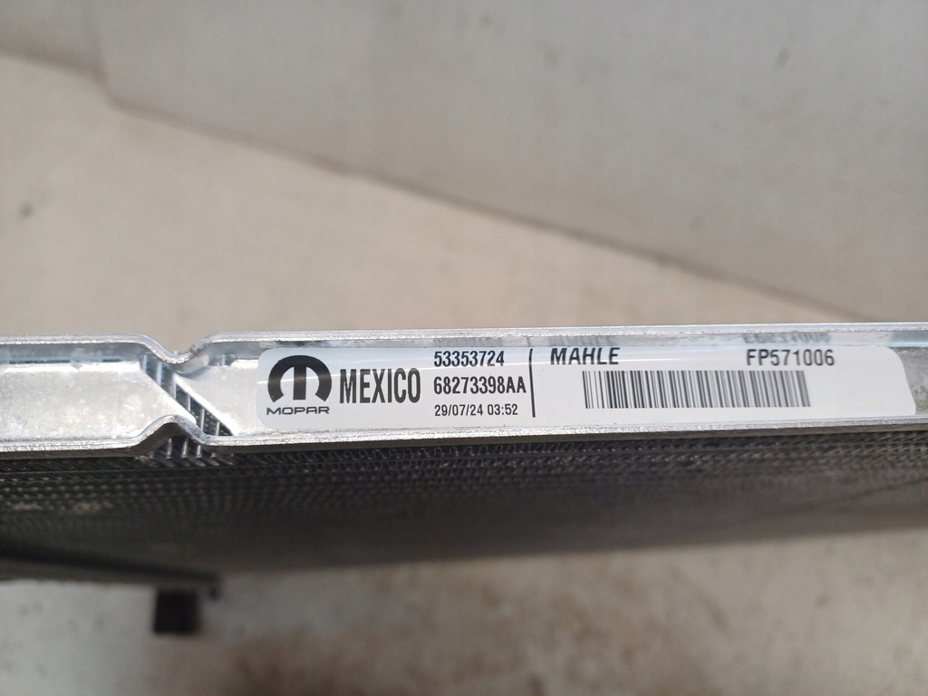 фото №8, Jeep compass 2 ii 16- радиатор wody 68273398aa