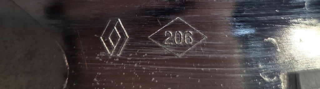 фото №12, Renault espace v 5 15- молдинг бампера левая хром перед 622574235r