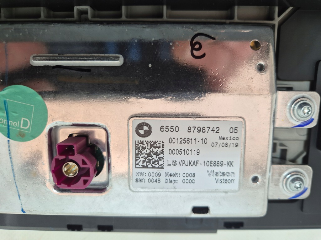 фото №8, Bmw 3 g20 vii 18- монітор дисплей gps usa