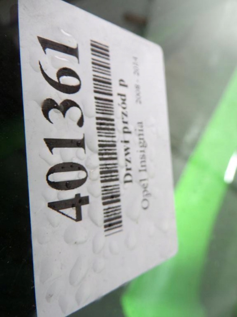 Opel insignia a праве передні двері z176 Оригінал