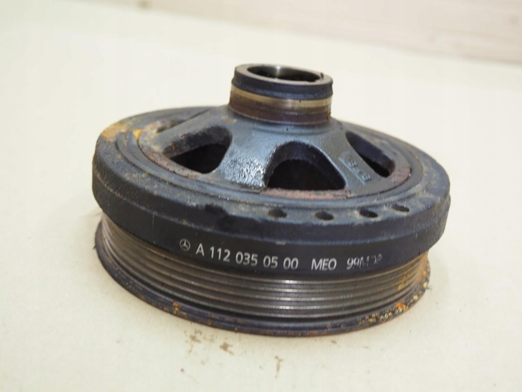 фото №1, Шкив коленчатого вала a1120350500 mercedes w210 2.8 v6