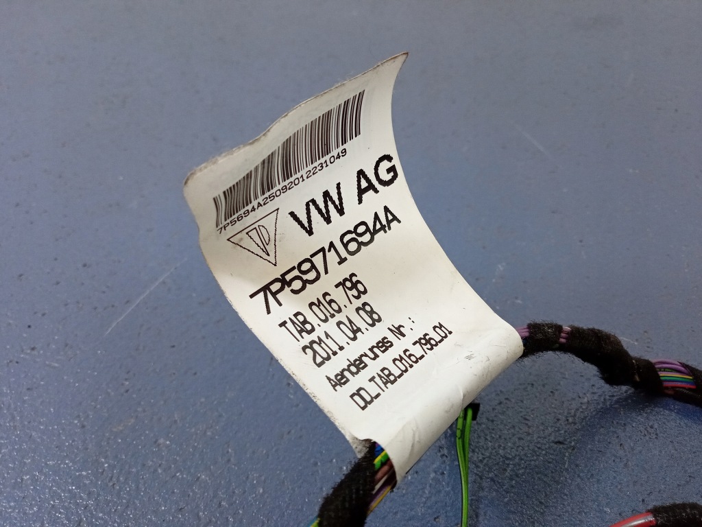 фото №3, Cayenne ii 7p5 электропроводка дверь задняя правое