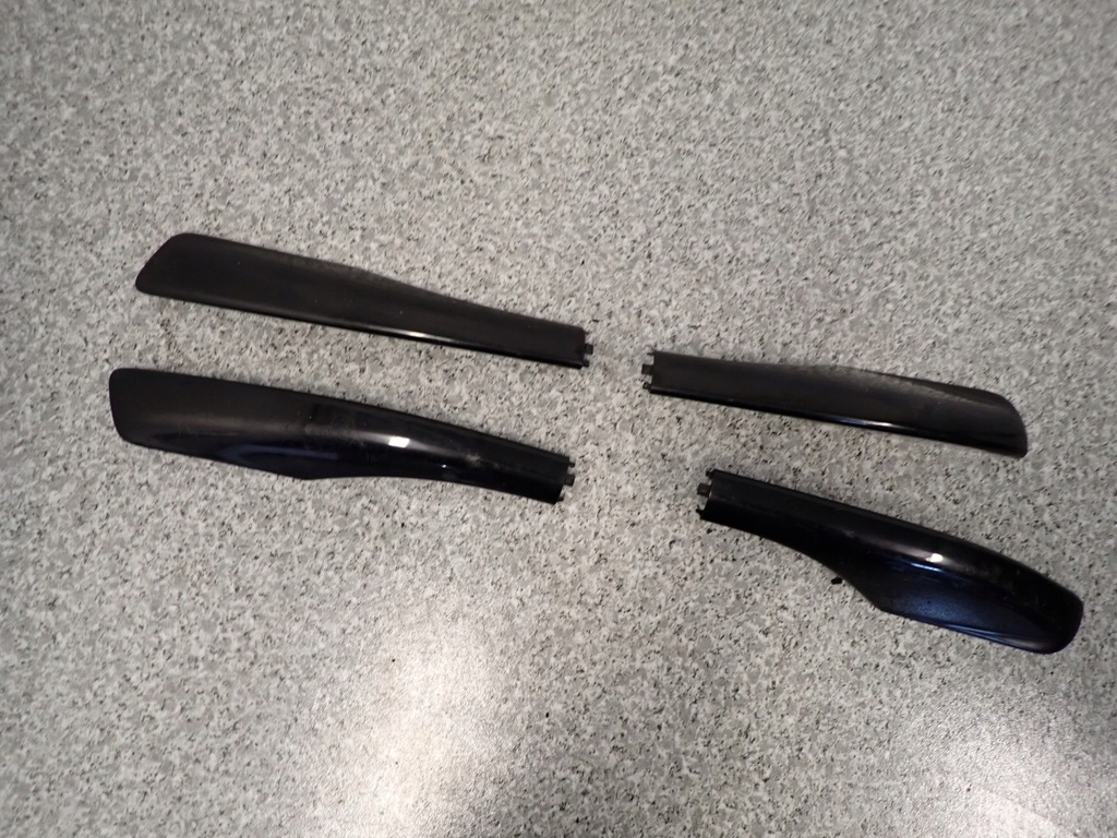 фото №12, Toyota corolla e12 02-07 kombi заглушки рейлингов 4 штуки