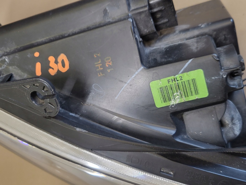 фото №11, Лампа передняя левая фара hyundai i10 lift оригинальный номер europa