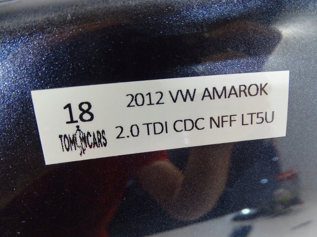 фото №13, Крышка багажника борт задняя задняя багажника vw amarok lt5u 12r целая!!!