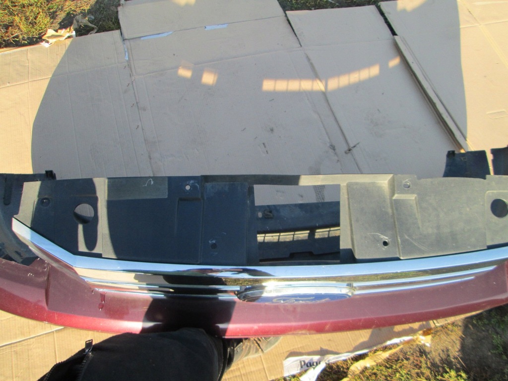 фото №11, Ford flex 08- бампер перед передний решётка радиатора решётка радиатора kompletny