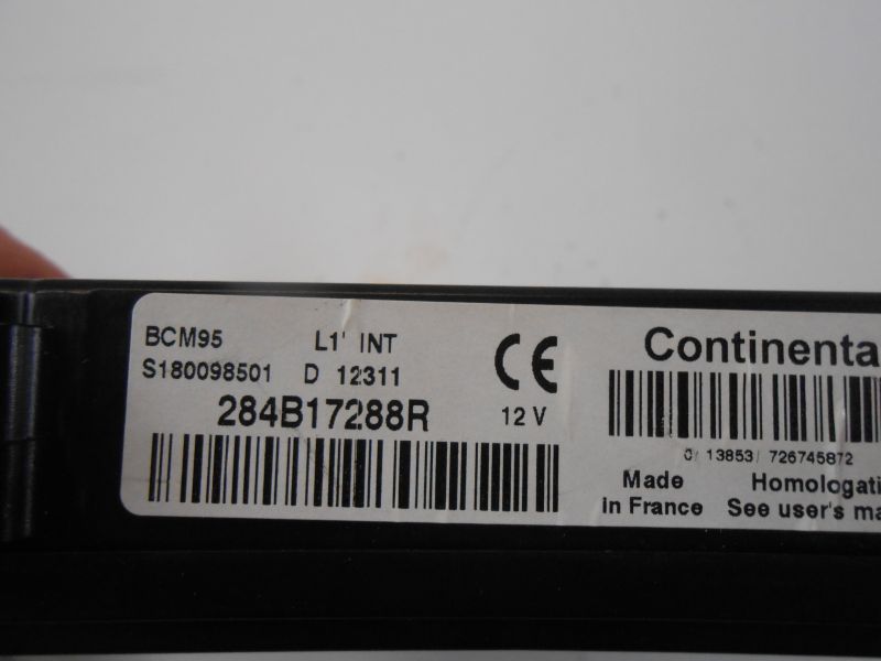 фото №1, Модуль bcm megane iii 284b17288r